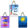 Sehaz Artworks Wooden Wall Hanging Decor Positve Vibe Home Decor Housewarming