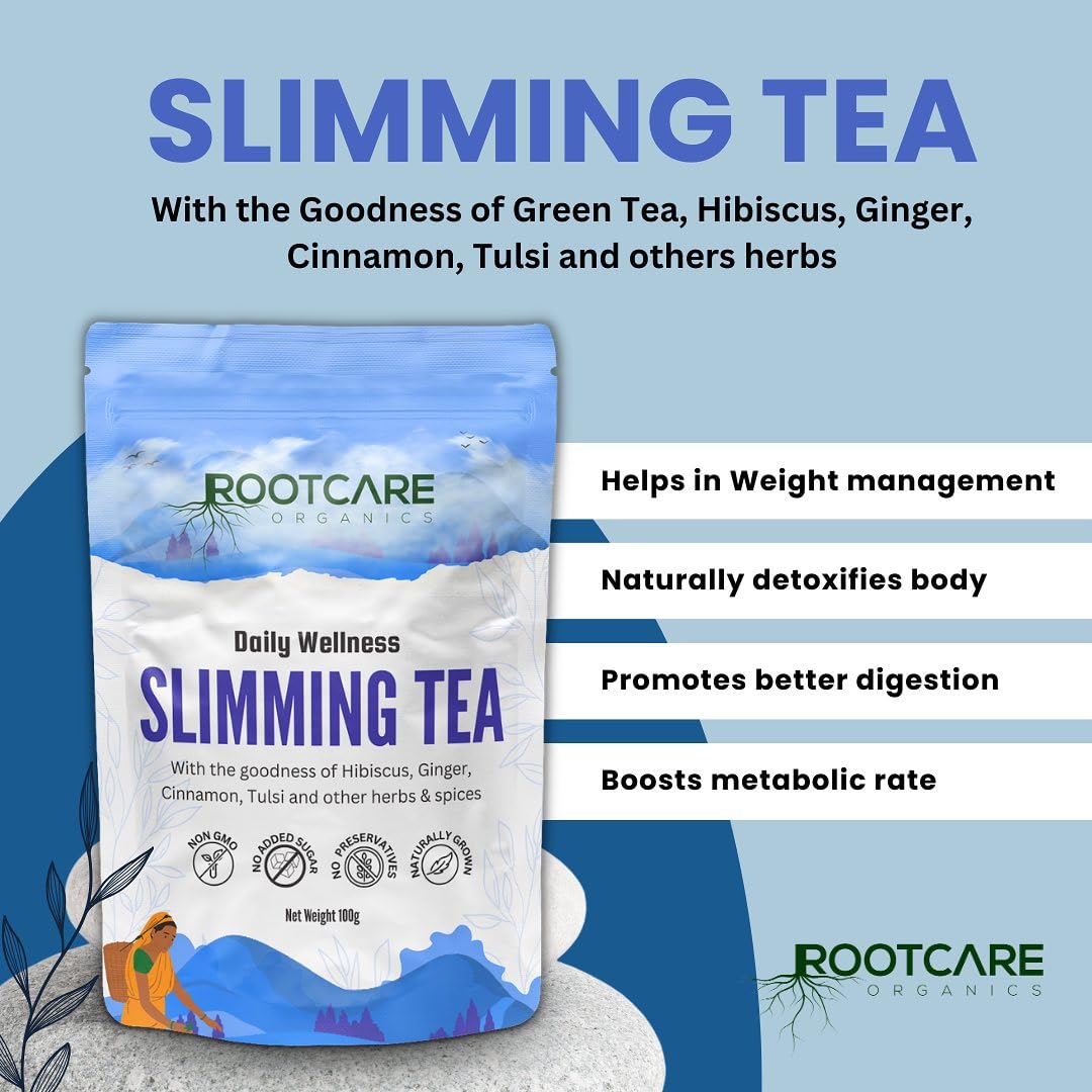 Rootcare Organics Slimming Tea - 100 gms