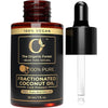 The Organic Forest Natural Fractionated Coconut Oil - Liquid Coconut Oil for Hair Skin - 30 ml