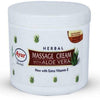 Ayur Herbals Massage Cream with Aloe Vera - 500 ml (Pack of 2)