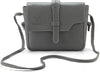Leather Sling Cross-Body Bag For Girls And Women's | Grey