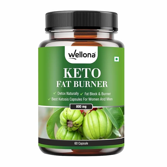 Wellona Keto Fat Burner 800MG - 60 caps