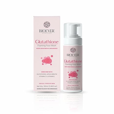 Bioever Brightening Glutathione Face Wash - 100 ml - DesiPick Bioever Brightening Glutathione Face Wash - 100 ml - DesiPick