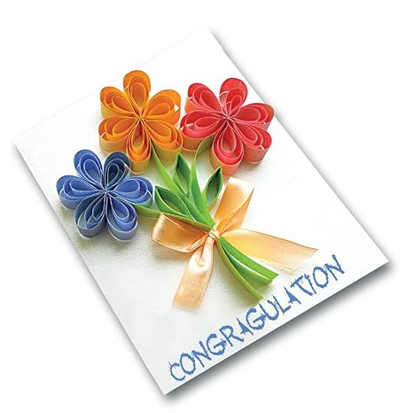 Toykraftt Paper Quilling Craft Diy Art And Craft Kit Greeting Cards Making Kit For Kids