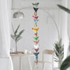 Kuber Industries Rajasthani Traditional Windchimes 15 Hanging Birds with Bell