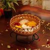 Ekhasa Gold Urli Bowl with Stand Gold