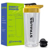 Strauss Energy Shaker Bottle | White Shade | Yellow