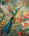 Tulip N Turtle Hummingbird In Bloom Diy Acrylic Paint By Number Kit For Beginner Number Painting Kit Color 412