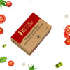 Skinska Naturals Tomato Aloe Vera Rice Extracts & Infused With Olive Oil Soap - 125 gms