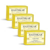 Bypurenaturals Hasthkar Handmades Premium Natural Herbal Lemon Soap - 125gms (Pack of 4)