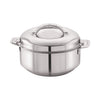Cello Maxima Stainless Steel Double Walled Insulated Casserole | Silver | 2000ml