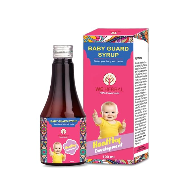 We Herbal Baby Guard Syrup - 100 ml - DesiPick