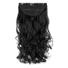 Streak Street CLIP IN 24' Soft Curls Natural Black Hair Extensions Jet Black