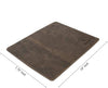 Hunter Leather Mouse Pad, Dark Brown,Standard Size