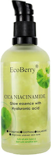 EcoBerry Centella Asiatica Niacinamide Glow Essence With Hyaluronic Acid Oil - 100 ml