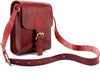 Leather Handmade Girls And Women’s Small Cross Body Sling Bag | Red