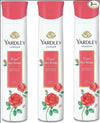 Yardley London Women Royal Red Rose Deodorant Spray - 150 ml (Pack of 3)