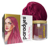Paradyes Top-up Semi-permanent Ruby Wine Diy Conditioner Based Hair Colour - 120 Gms