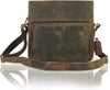 Men's Hunter Leather 12 Inch Messenger Bag | Brown