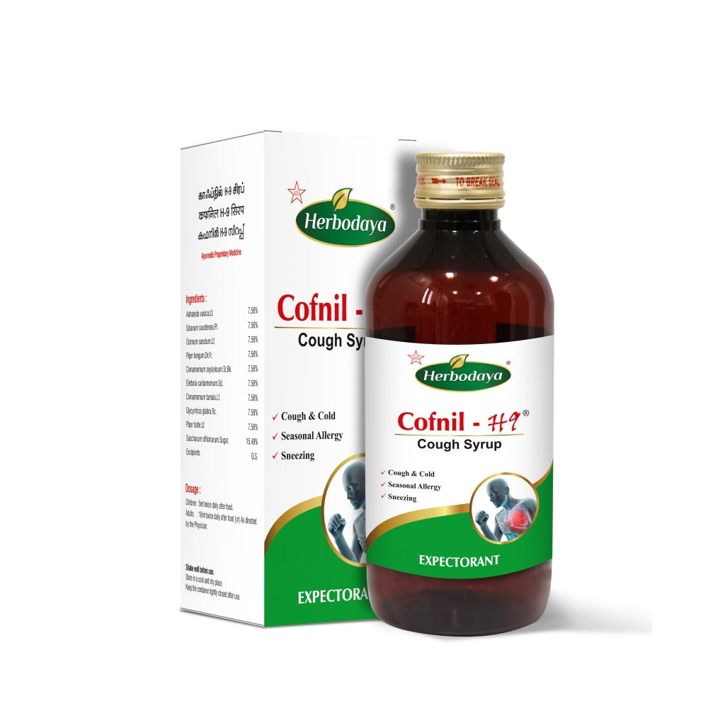 SKM Siddha And Ayurveda Cofnil H 9 Syrup - 100 ml - DesiPick