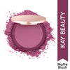 Kay Beauty Matte Blush Deep Plum - 8.5 gms