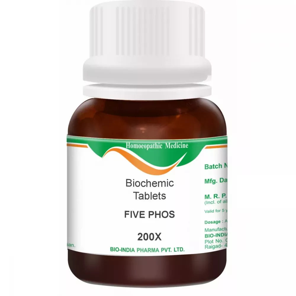 Bio India Five Phos Biochemic Tablet - DesiPick