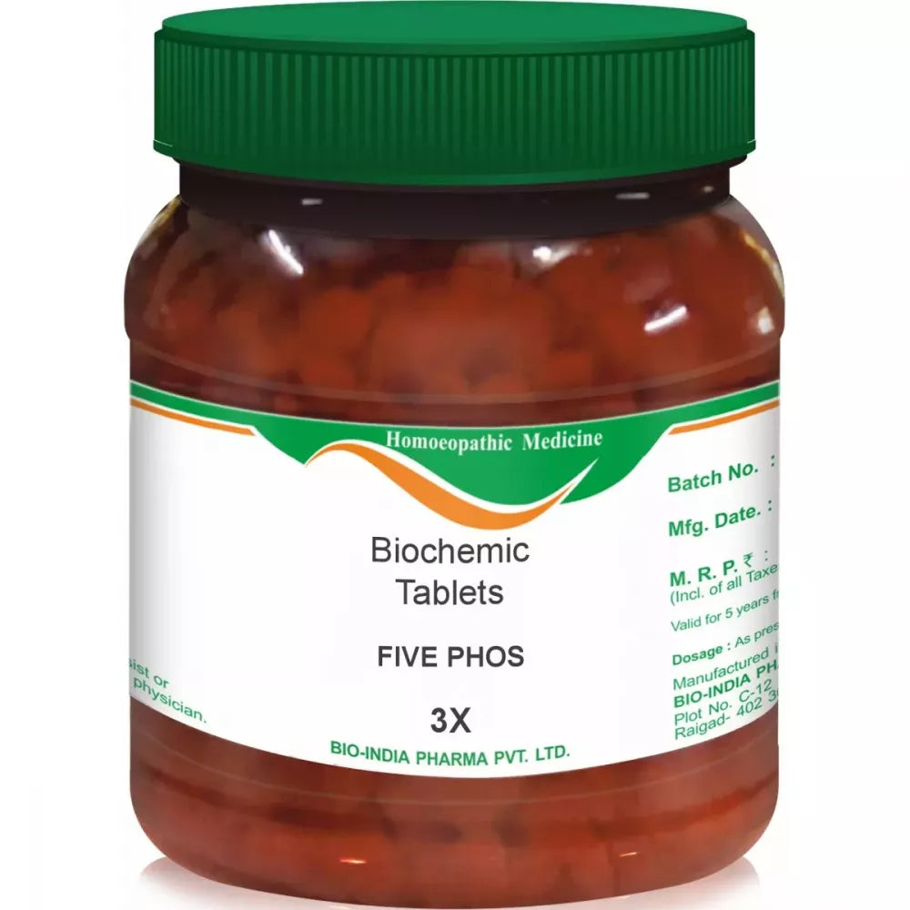 Bio India Five Phos Biochemic Tablet - DesiPick