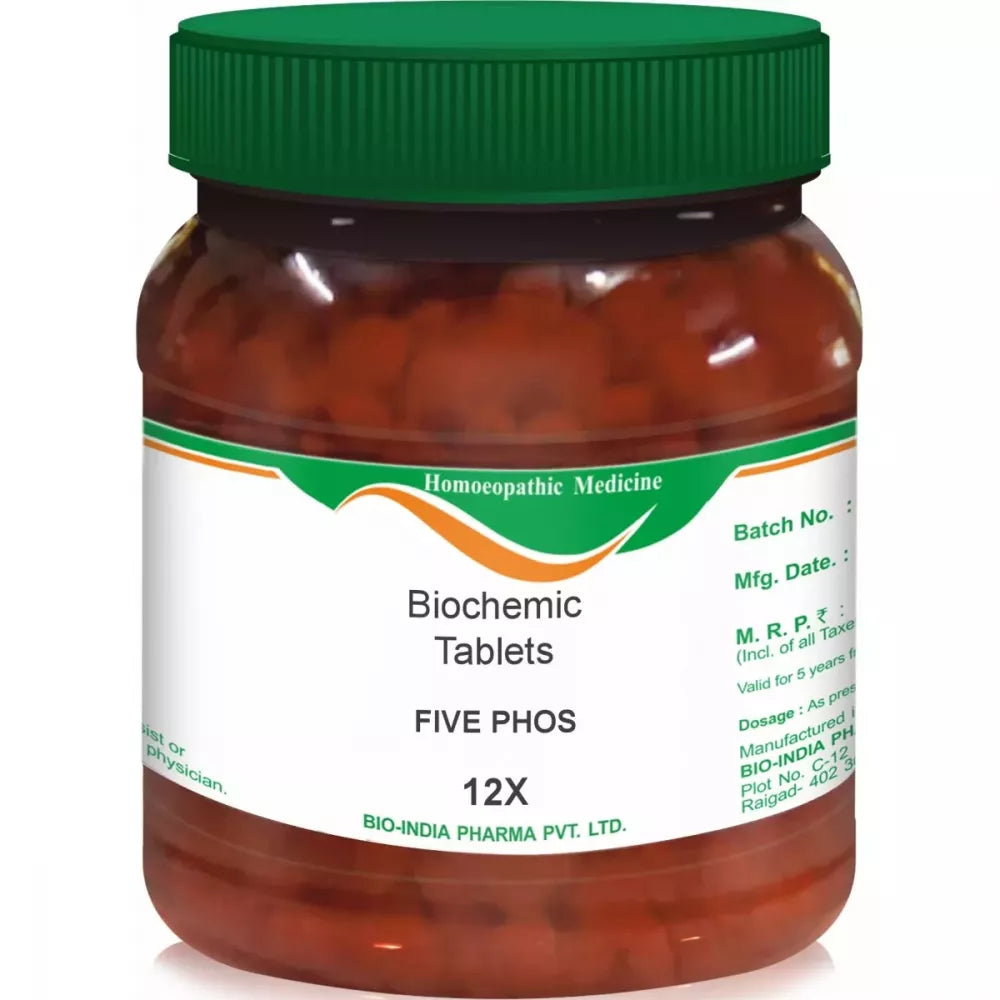 Bio India Five Phos Biochemic Tablet - DesiPick