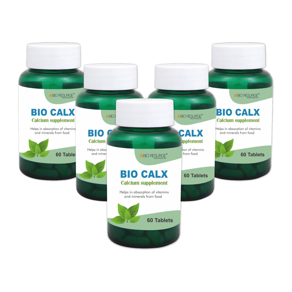 Bio Resurge Biocalx Calcium Tablets - 60 Tablets - DesiPick
