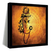ArtX Shiva Mantra Big Canvas Painting For Living Room With Frame Square