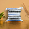 Sajavat Home Cotton Cushion Cover Colour Beige & Blue
