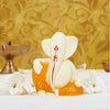 Jaipur Ace Ganesh Murti Ganesha Hand Crafted Best Car Dashboard Sund Ganesha Yellow