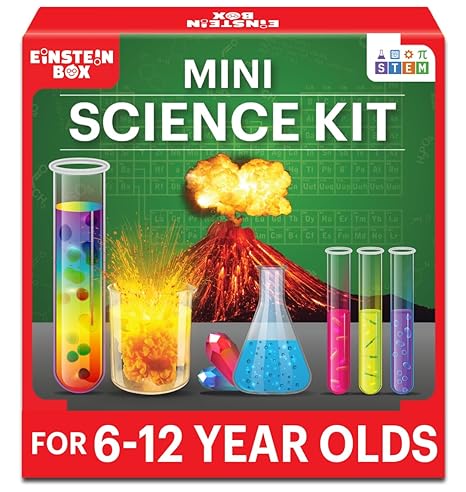 Einstein Box Mini Science Kit for Boys & Girls Birthday Gifts Stem Learning Education Toys