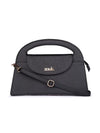Zouk Rhea Kapoor Sling Bag Jute & Leather Crossbody Bag for Women