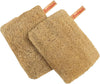 Omidazzle Natural Sun Dried Bath Loofah Body Sponge & Scrubber for Men & Women (Pack of 2)