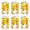 Borosil 295 Ml Set of 6 Piece Buds Vision Transparent Drinking Glass