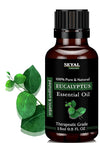 Seyal Natural Eucalyptus Essential Oil (Nilgiri Tel) For Hair Growth & Skin Therapy - 15 ml