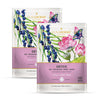 LuxaDerme Detox Bio Cellulose Sheet Mask - 25 ml Each (Pack of 2)