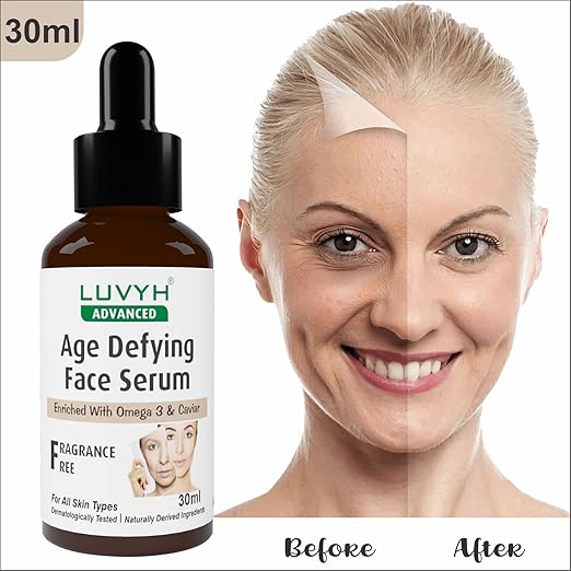 Luvyh Age Defying Face Serum for Naturally Glowing - 30 ml