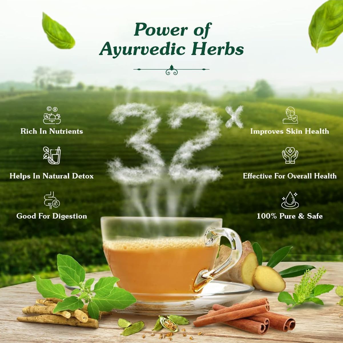 Jeena Sikho 32 Herbs Tea - 30 Gms