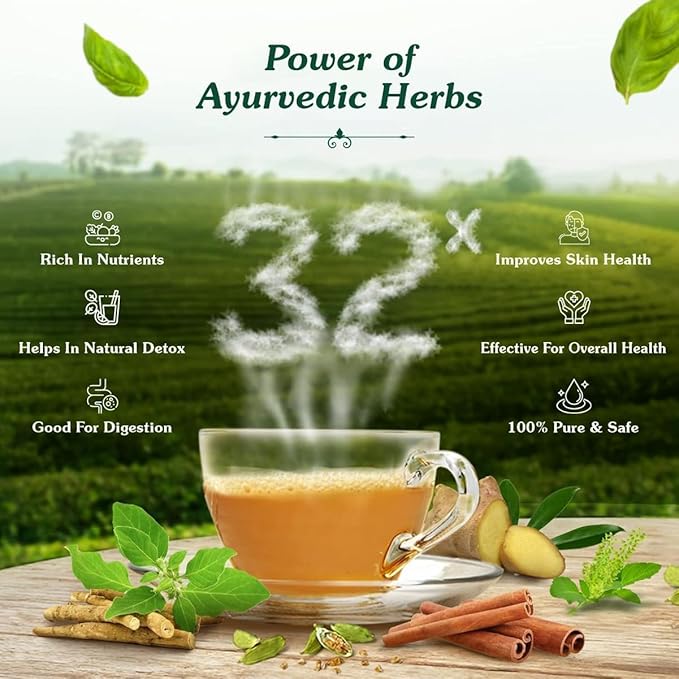 Jeena Sikho 32 Herbs Tea - 30 Gms | Pack of 2