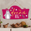 Kotart Dream Big Quotes Wall Decor for Living Room Decorative Items for Home