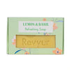 Revyur Speciality Naturals Revitalizing Lemon & Basil Soap - 125 gms