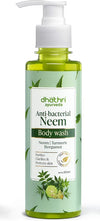 Dhathri Ayurveda Anti Bacterial Neem Body Wash for Men and Women - 200 ml
