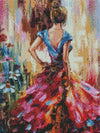 Tulip N Turtle Women With Guitar Diy 5d Diamond Painting By Number Kits Round Drill Cross Stitch Pictures Color D 11
