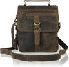 Men's Hunter Leather 11 Inch Messenger Bag | Brown