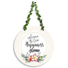 Sehaz Artworks Home Decor Items for Living Room Welcome Home Wall Hanging Only Wall -1-0020