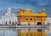 Trexee Golden Temple Paint By Number For Kids And Adults Beginner Diy Acrylic Painting By Numbers On Canvas 40X50 CM Without Frame