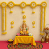 Decorative Marigold Backdrop 150cm Backdrop-Marigold