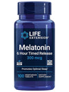 Life Extension Melatonin Time Released Vegetarian Tablets - 100
